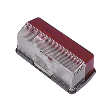 Szélességjelző - piros/fehér - 12V