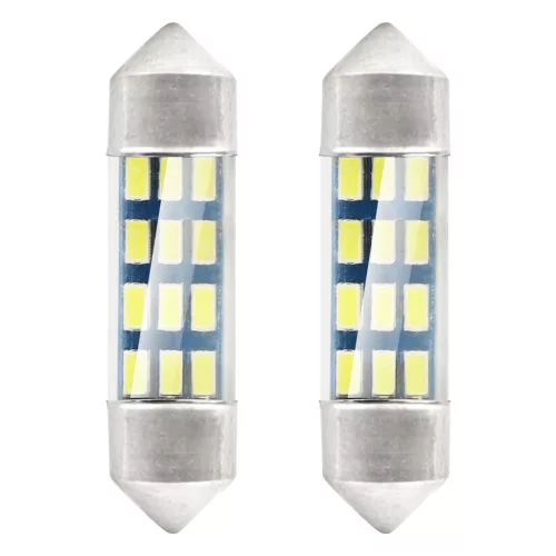 Amio SMD Led Szofita izzó-  5W 12V 36mm - 2db