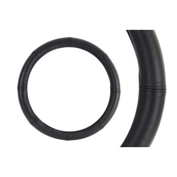 Amio bőr kormányvédő - 37-39cm - M - fekete