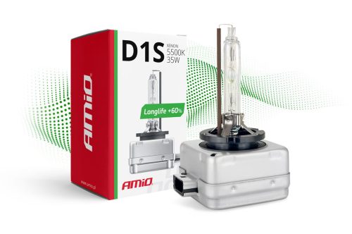 Amio D1S xenon Izzó 5500K +60% - 12V - 1db