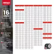 Amio KB-245 16mm-es hólánc-4x4-es meghajtású járművekhez