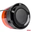 Amio W02M mágneses Led tetővillogó - 39LED 12/24V