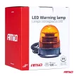 Amio W02M mágneses Led tetővillogó - 39LED 12/24V