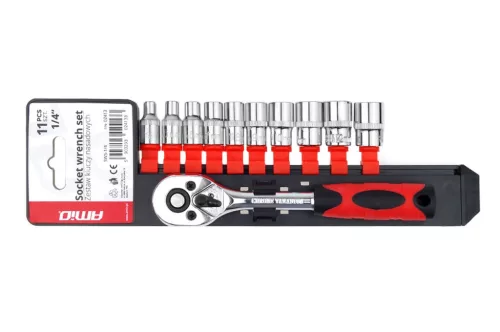 Amio 10db-os racsnis hajtókar készlet - 1/4"