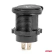 Amio MOD-04 dupla USB vízálló autós töltő - 12/24V 2x2.1A