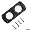 Amio beépítő Panel USB/szivargyújtó aljzathoz - 2db-hoz