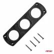 Amio beépítő panel USB/szivargyújtó aljzathoz - 3db-os