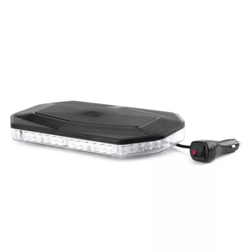 Amio WLB78 mágneses  tetővillogó - 48LED 12/24V IP56