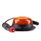 Amio W21m mágneses tetővillogó - 18LED 12/24V IP56 (csavarral is rögzíthető)
