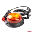 Amio W21m mágneses tetővillogó - 18LED 12/24V IP56 (csavarral is rögzíthető)