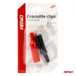 Amio krokodil csipesz  - 5A 50mm - 2db