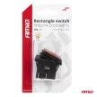 Amio kétállású kapcsoló - sárga - 12V/24V 20A
