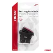 Amio kétállású kapcsoló - piros - 12/24V 20A