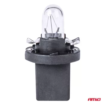 Amio halogén izzó műszerfalba - T5 12V - fehér - 1db
