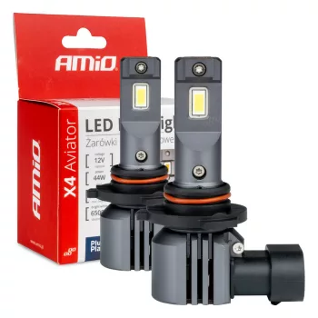   Amio X4 Aviator HB3/9005/HIR1/H10 LED fényszóró - 44W 6500K 12V - párban