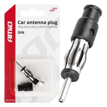 Amio DIN antenna adapter - fekete
