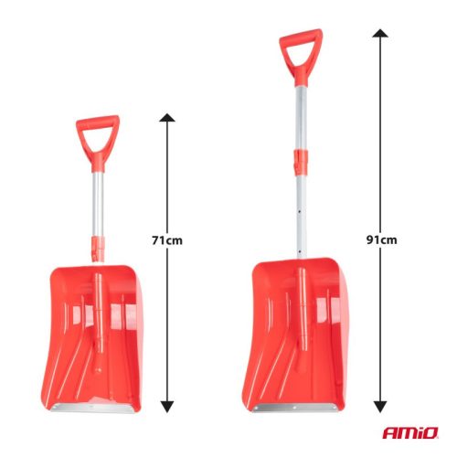 Amio teleszkópos alumínium hólapát - 71-91cm