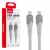 Amio FullLINK X111 Type-C adatkábel - 100cm, 60W - fehér