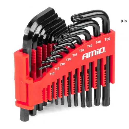 Amio imbusz és torx készlet - 22db-os