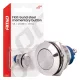 Amio nyomógombos kapcsoló - 19mm, 12-230V 5A