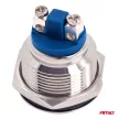Amio nyomógombos kapcsoló - 19mm, 12-230V 5A