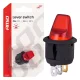 Amio 2 állású piros kapcsoló - 12V 20A