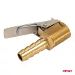 Amio fém csatos pumpavég - 8mm