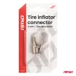 Amio csatos fém pumpavég - 6mm
