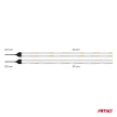 Amio COB Led szalag - 2x30cm - 12V - fehér - 2db
