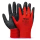 Amio mártott latex munkakesztyű - 4db/2pár - 11-es méret - piros