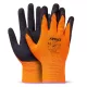 Amio mártott latex munkakesztyű - 4db/2pár - 11-es méret - narancssárga