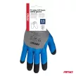 Amio mártott latex munkakesztyű - 4db/2pár - 11-es méret - kék