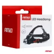 Amio tölthető T6 LED-es fejlámpa - 3600mAh
