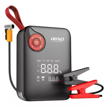 Amio 4 az 1-ben  hordozható akkumulátor - 12V 7200mAh