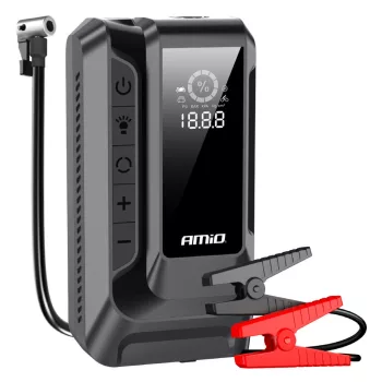Amio 4 az 1-ben hordozható akkumulátor - 12V 12000mAh