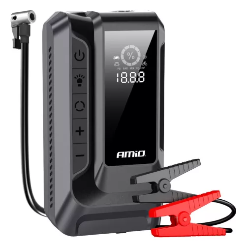 Amio 4 az 1-ben hordozható akkumulátor - 12V 12000mAh