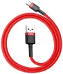 Baseus Cafule USB-C mobil kábel - 100cm - 1,5A - piros
