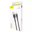 Baseus Cafule USB-C mobil kábel - 200cm - 1,5A - fekete/szürke