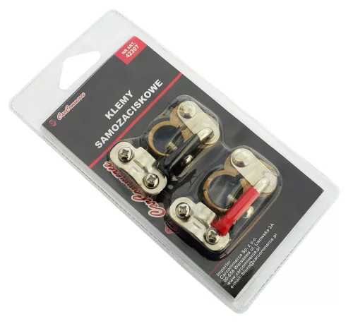 Sárgaréz akkumulátor saru - 2db