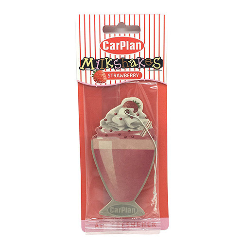 Carplan Milkshakes illatosító - Eper illat