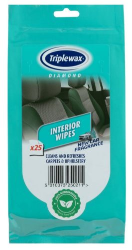 CarPlan Triplewax beltéri tisztítókendő - 25db-os