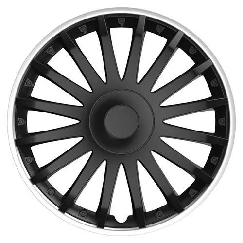 Versaco Crystal 14" dísztárcsa, 1 darabos, fekete színű