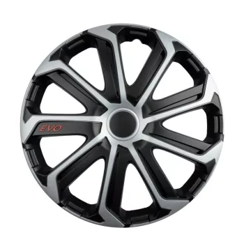   Versaco EVO Black and Silver 16" dísztárcsa - 1darabos, fekete-ezüst