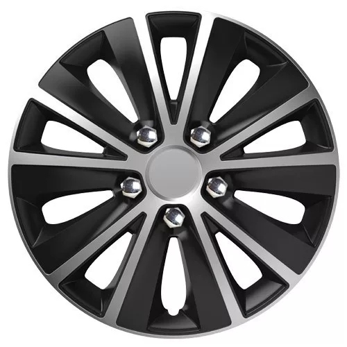 Versaco 15"-os darabos Rapide NC ezüst-fekete dísztárcsa,