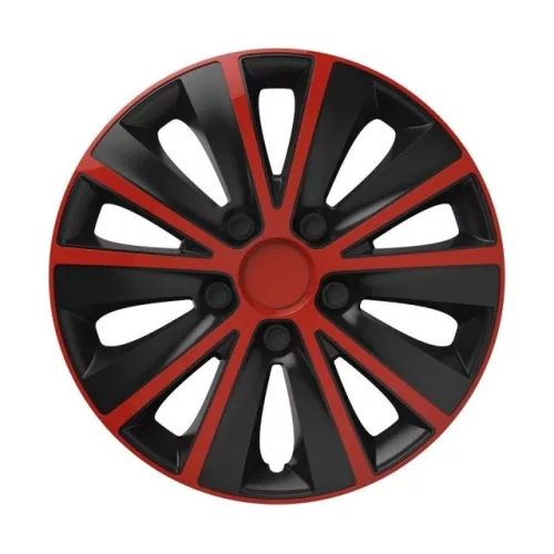 Versaco Rapide 16" dísztárcsa - piros/fekete - 1db