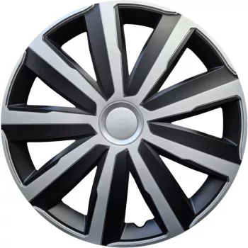   Versaco Drift S&B 16" dísztárcsa, 1 darabos, ezüst-fekete színű