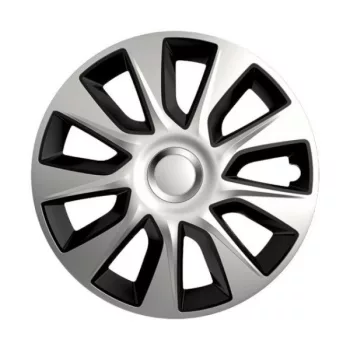   Versaco Stratos 14" dísztárcsa szett - ezüst/fekete - 4db