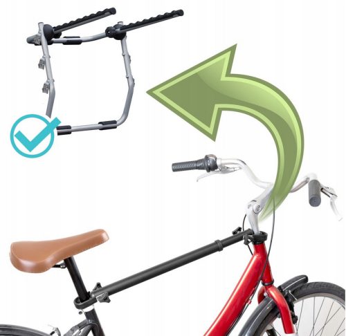 Menabo teleszkópos női váztartó adapter - 45-75cm