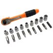 Racsnis szerszámkészlet - 19db-os