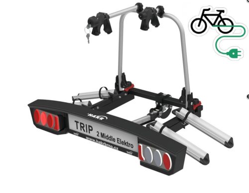 Hakr Trip 2 Middle Elektro vonóhorgos kerékpártartó, kerékpárszállító - dönthető, összecsukható - 2db kerékpár